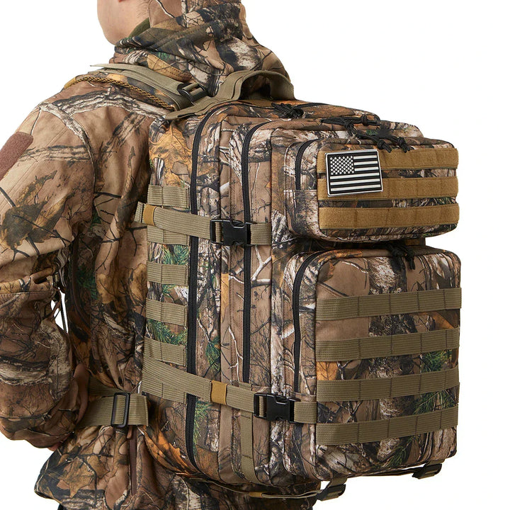 Ryggsäck Camo Tactical 45L Militärryggsäck