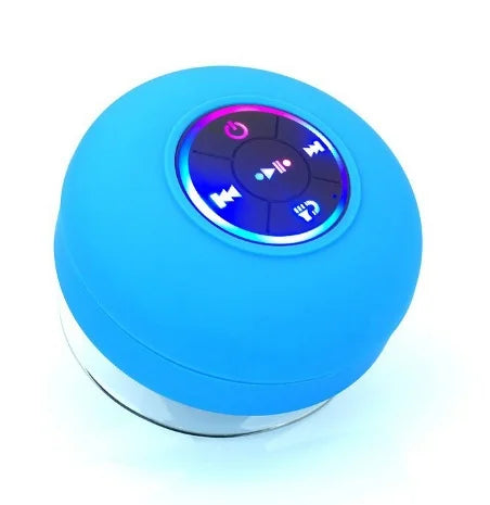 Carvallo | Vattentät duschhögtalare | Bluetooth 5.0 | Med sugpropp &amp; batteri