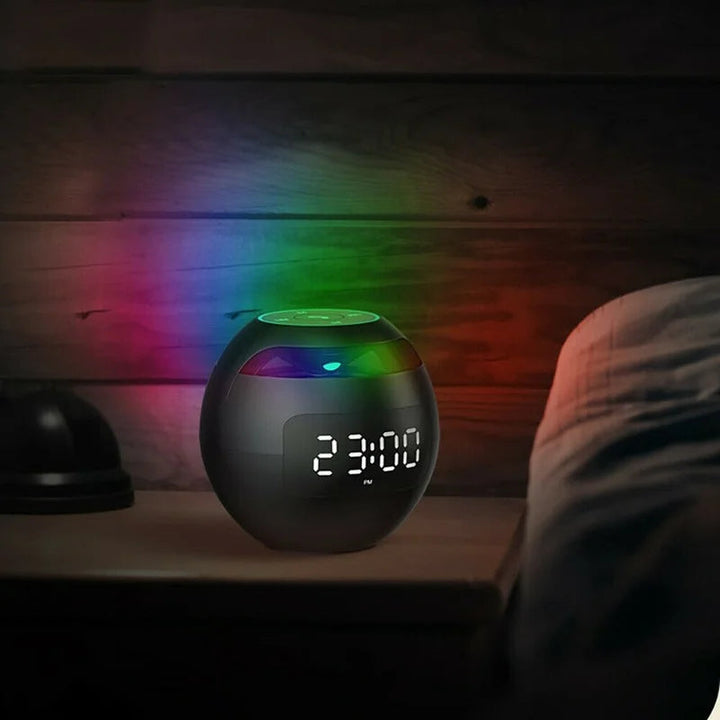 Bluetooth väckarklocka med LED-ljussynk