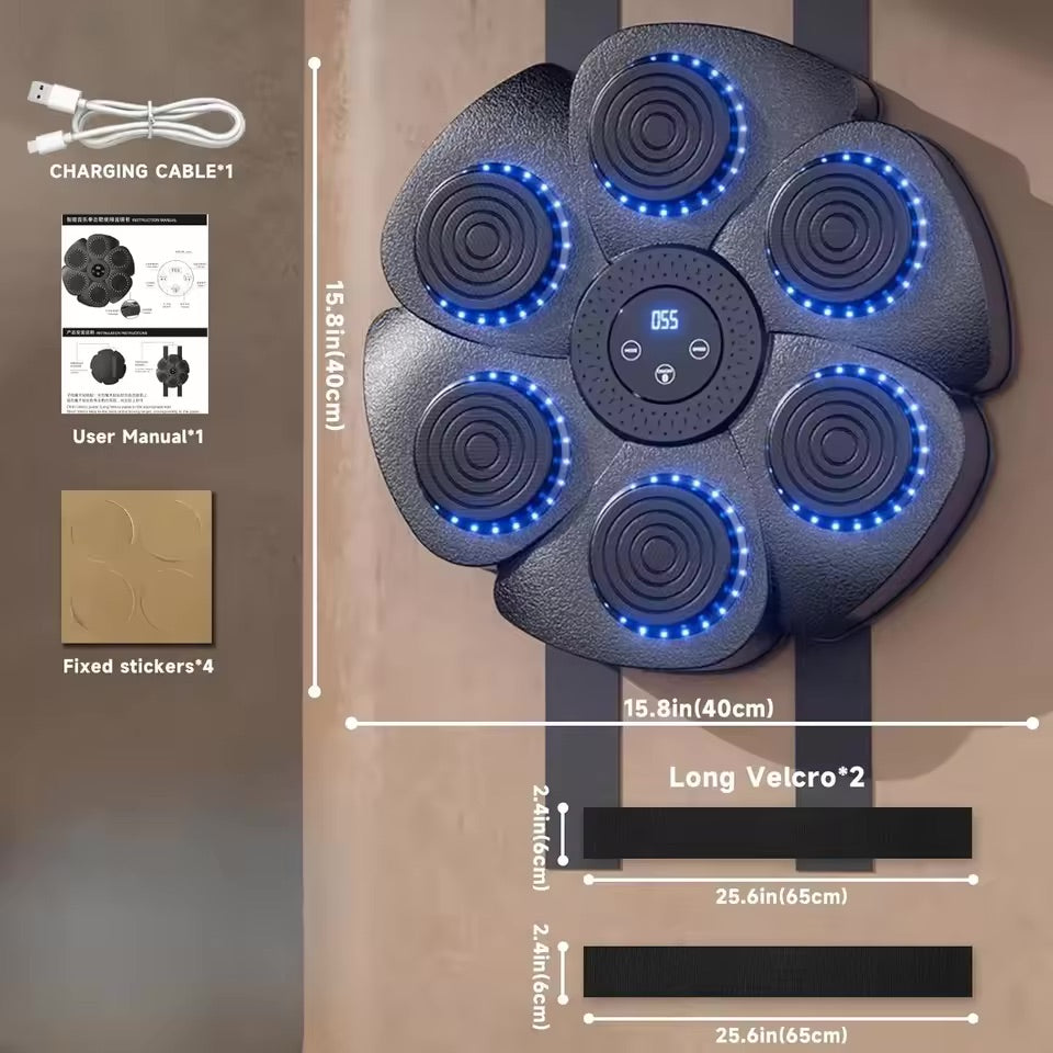 Hem Boxning Vägtränare med Bluetooth Musik