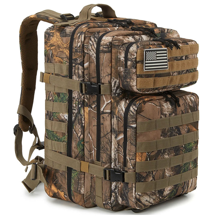 Ryggsäck Camo Tactical 45L Militärryggsäck