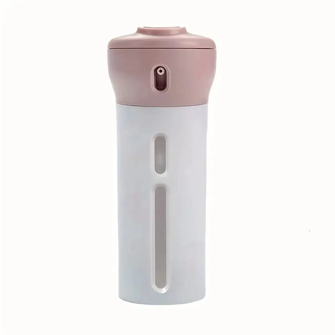 Carvallo 4-i-1 Återfyllbar Resedispenser | Läckagesäker Dispenser för Schampo, Lotion, Parfym &amp; Balsam | Kompakt &amp; TSA-kompatibel