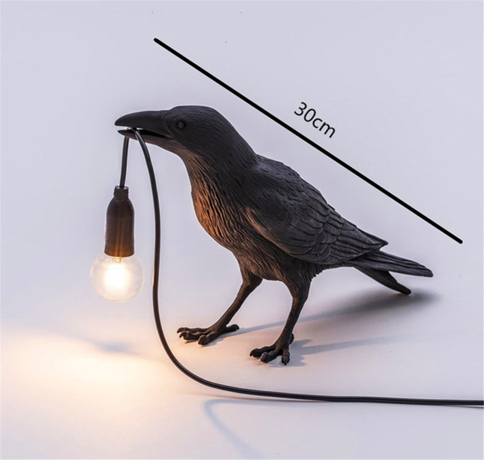 Fågel Lamp – Elegant LED Vägglampa för Hem &amp; Dekor