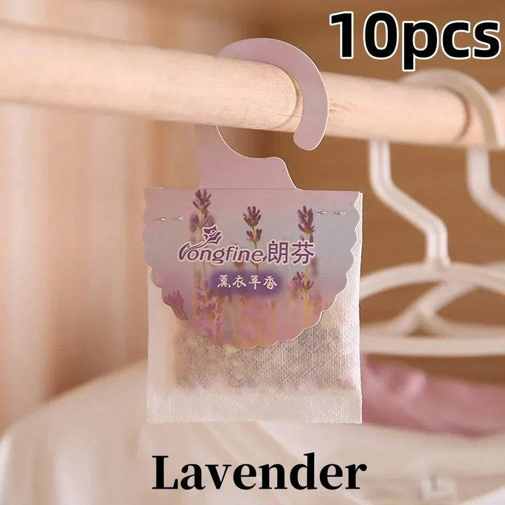 Carvallo Doftpåsar för garderob &amp; rum | 5/10 stycken | Långvarig doft | Med hängare | Aromaterapi &amp; luftrensare