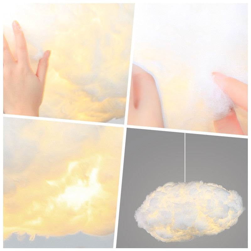 Cloud Lighting – Drömlik Taklampa med Mjuk Belysning