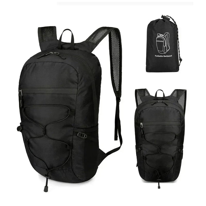 Carvallo PackLite 20 L | Ultralätt & Vattentät | Fällbar för resor & vandring
