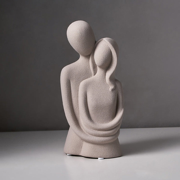 Carvallo – Keramisk Staty av Evig Kärlek med Modern Elegans