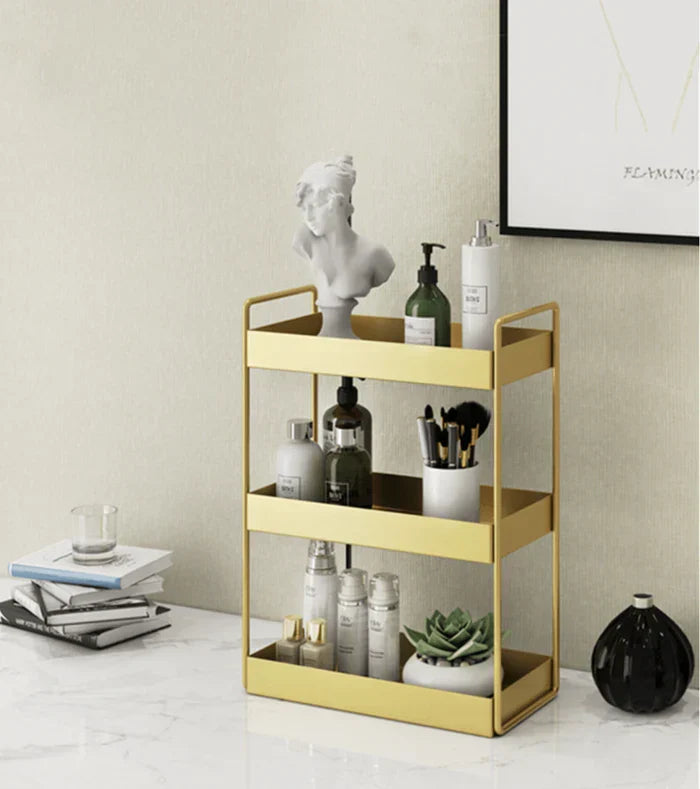 SleekStorage - Elegant arrangör för skönhet och vardagens essentiella saker