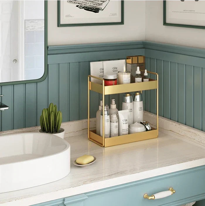 SleekStorage - Elegant arrangör för skönhet och vardagens essentiella saker