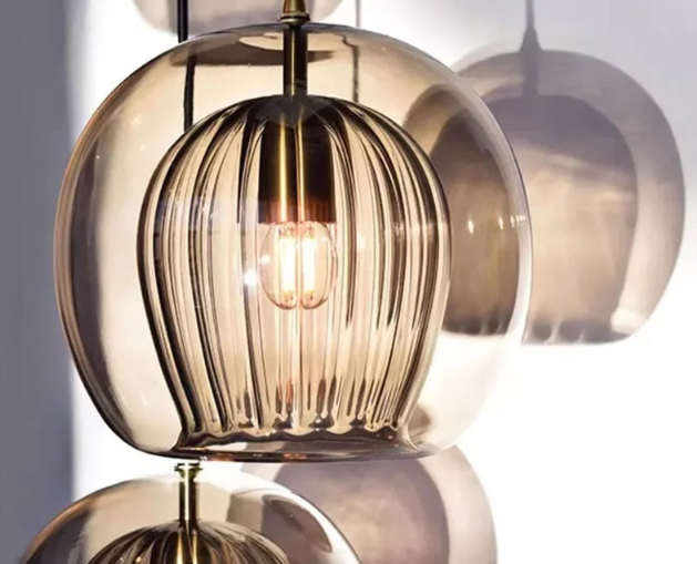 LuxeSphere - Modern glas hänglampa