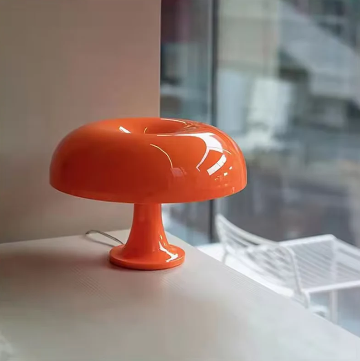 Modern Designer LED Mushroom Table Lamp – Minimalistic for Bedroom &amp; Living Room