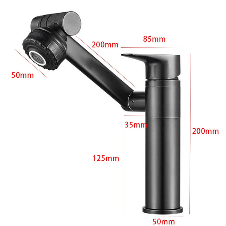 Carvallo - Modern kran med 1080° rotation och slankt, platsbesparande design