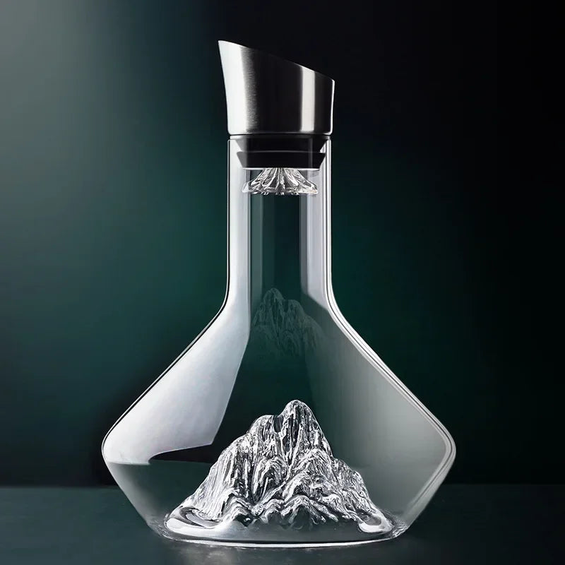 Vin Karaffel Kristallglas med Modern Design