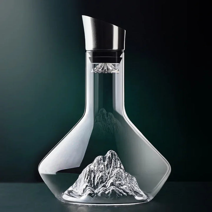 Vin Karaffel Kristallglas med Modern Design