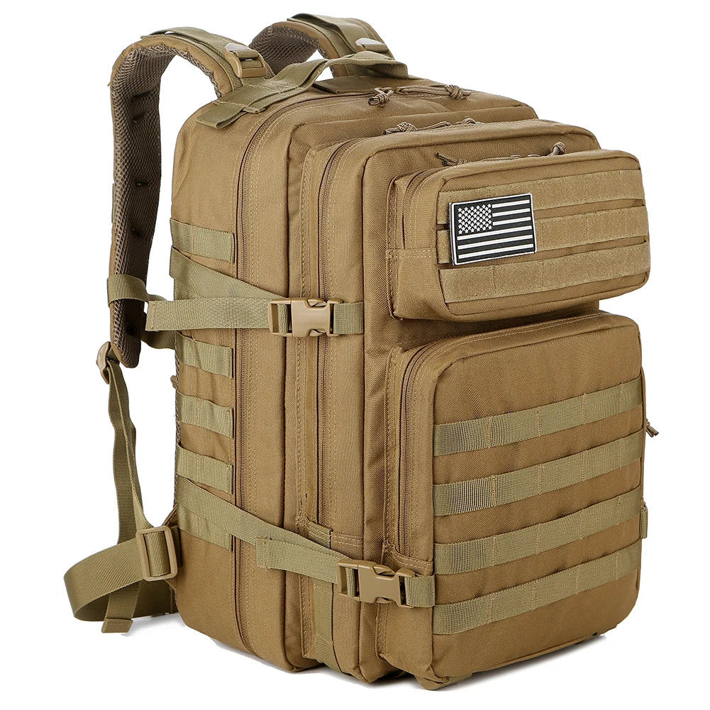 Ryggsäck Camo Tactical 45L Militärryggsäck