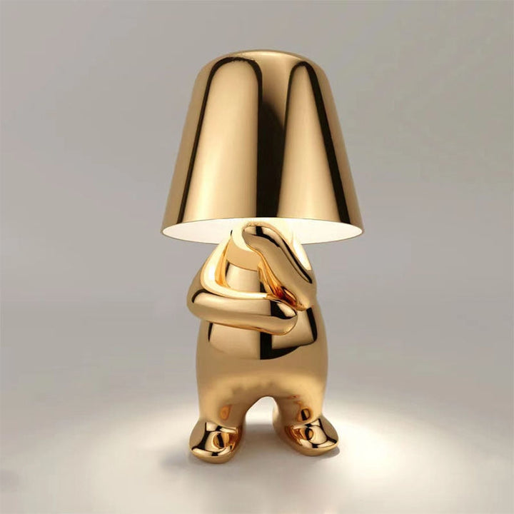Modern Guld Metall LED Bordslampa
