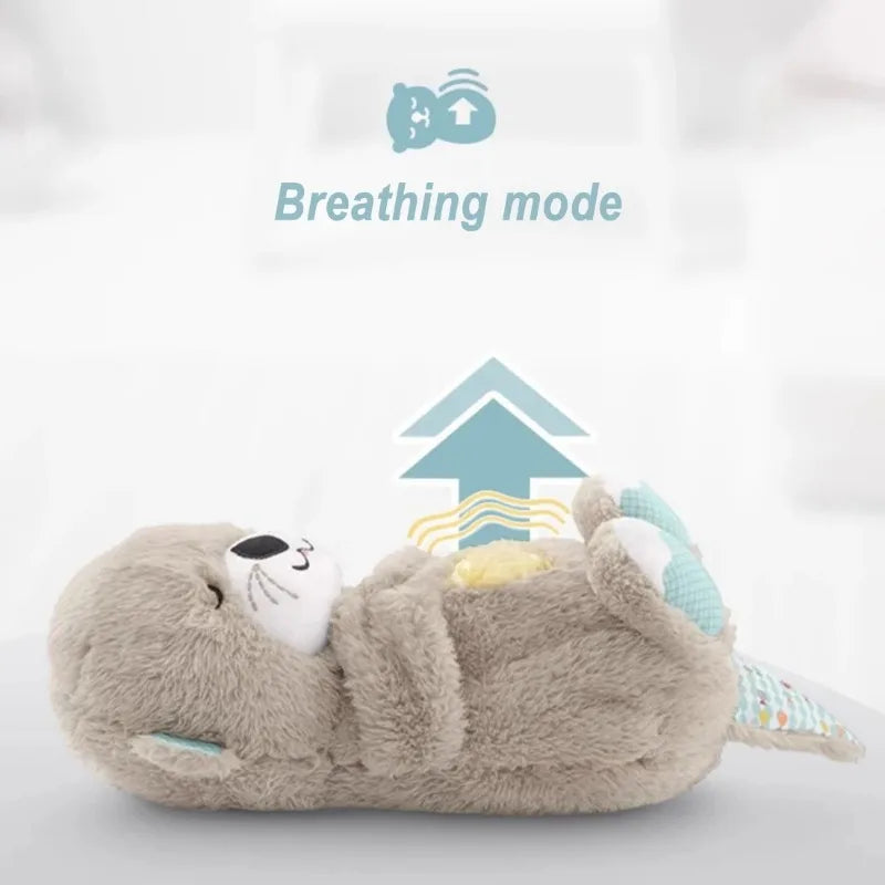 Baby Sleep Otter - Baby Plyschdocka Andande Björn
