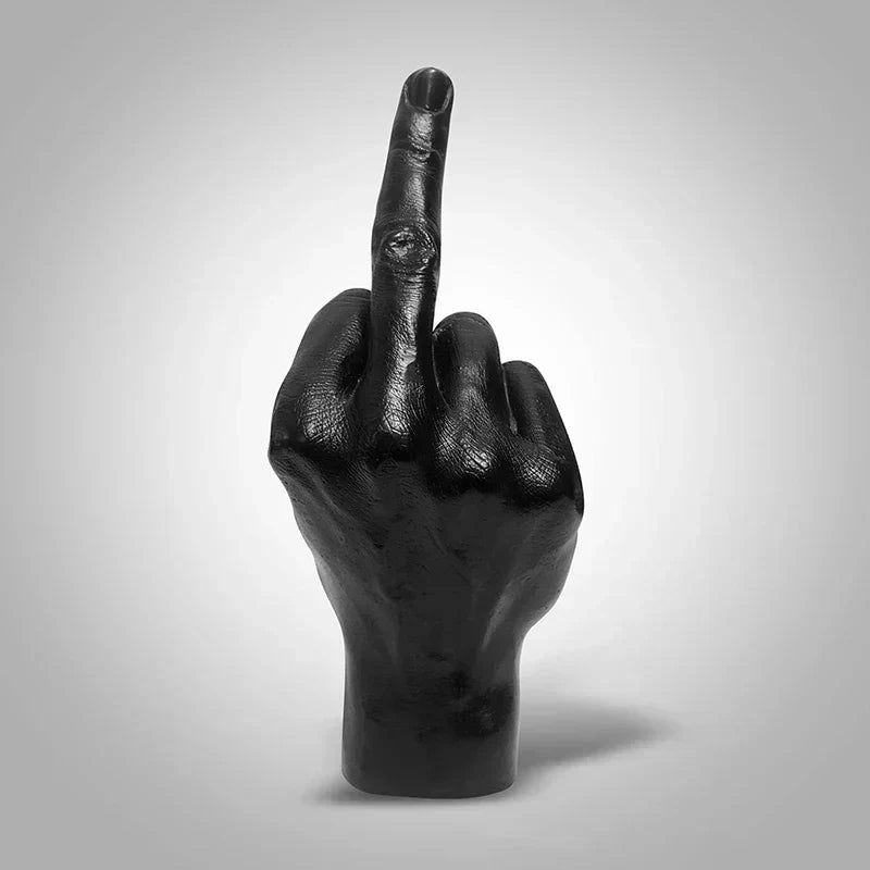 ArtCreativ | Jag Har En Dålig Attityd Skulptur för Hem- och Kontorsinredning