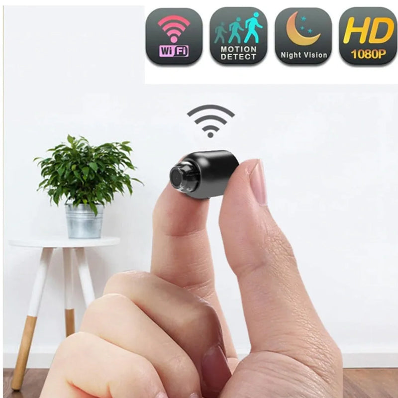 Trådlös Övervakningskamera Inomhus Mini HD WiFi för Mobilövervakning