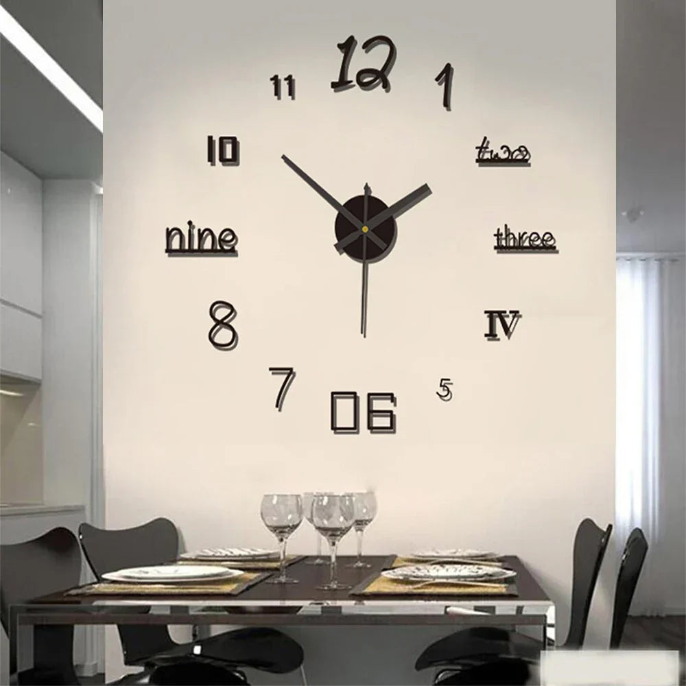Originella designväggklocka