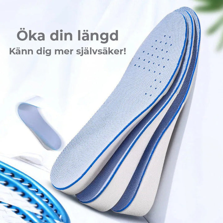 Skoinlägg - bli längre, upp till 3.5cm