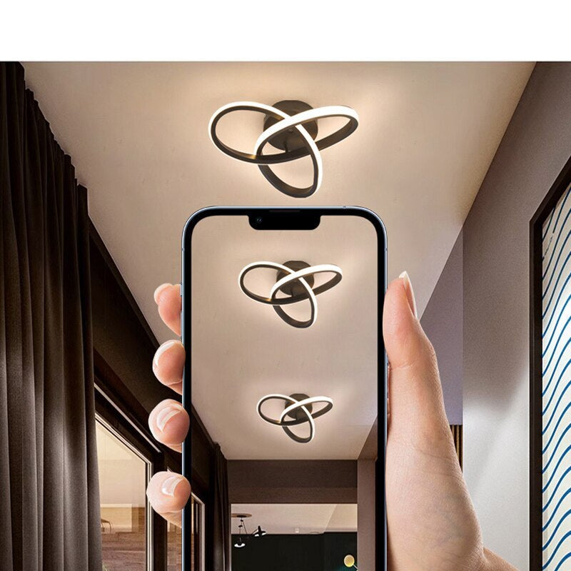 Modern Taklampa med Mjuk Glöd