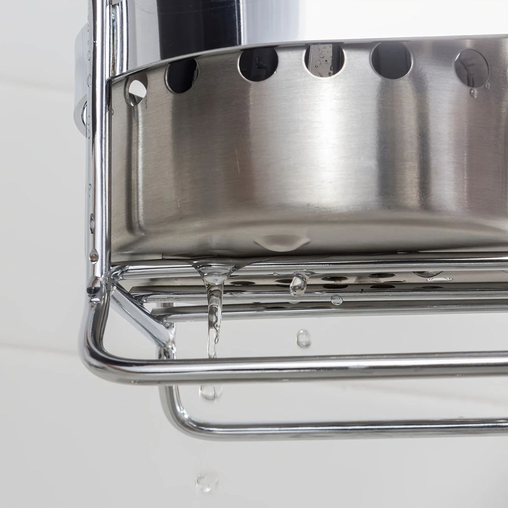 Stainless Steel Redskapshållare med Hål