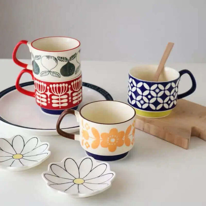 MugLuxe - Keramiska kaffemuggar med vintage charm