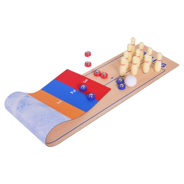 3-i-1 Bordshuffleboardspel