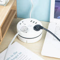 Utdragbar grenuttag - Universal förlängningsuttag med USB-laddningsportar