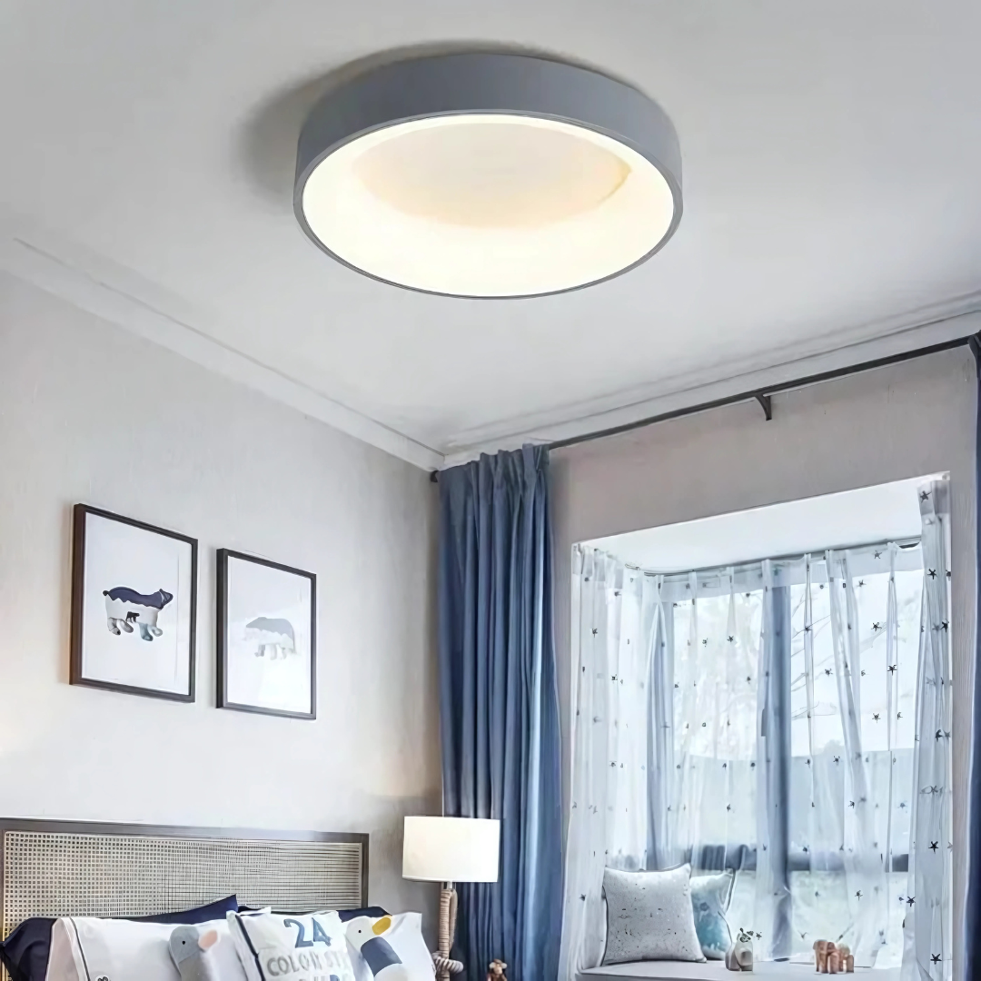 Taklampa LED | Nordisk Rund Modern Flush Armatur