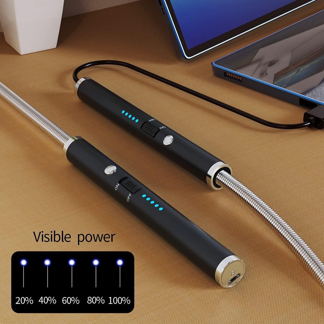 Elektrisk USB-tändare med flexibel nacke