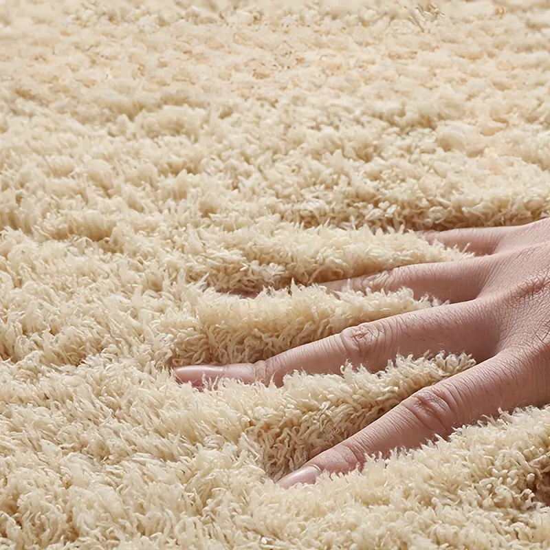 Carvallo – Plysch badmatta med halkfritt design för komfort och säkerhet