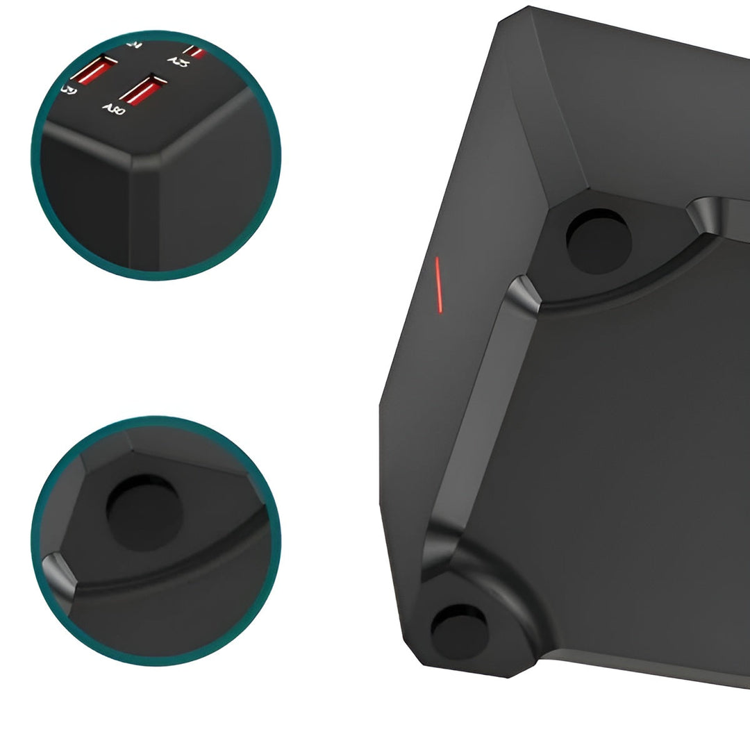 Multi-USB Laddstation – 30 portar | Snabb och samtidig laddning för flera enheter