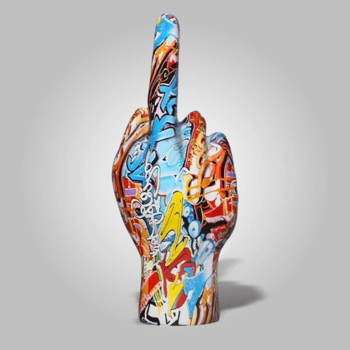 ArtCreativ | Jag Har En Dålig Attityd Skulptur för Hem- och Kontorsinredning