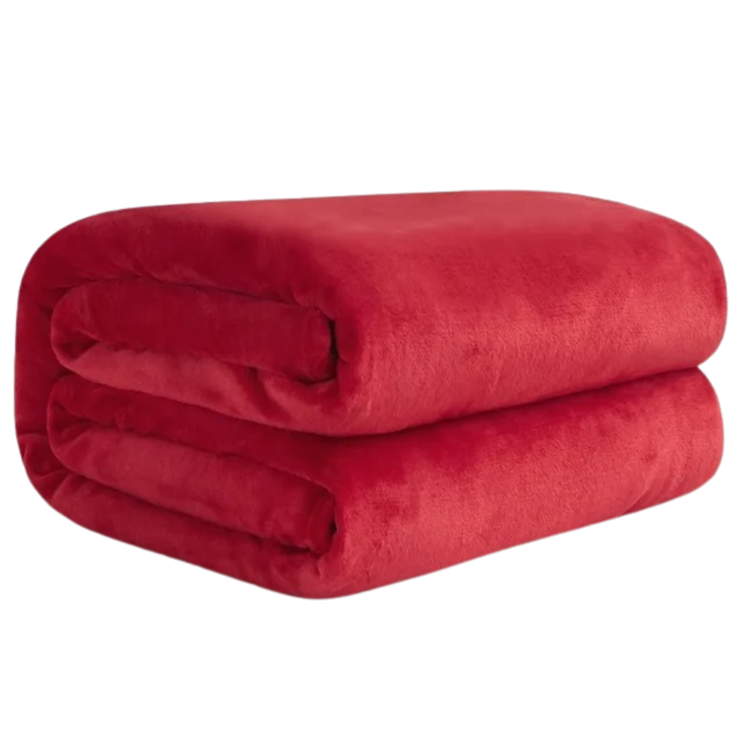 Korall Fleece Flanell Filt