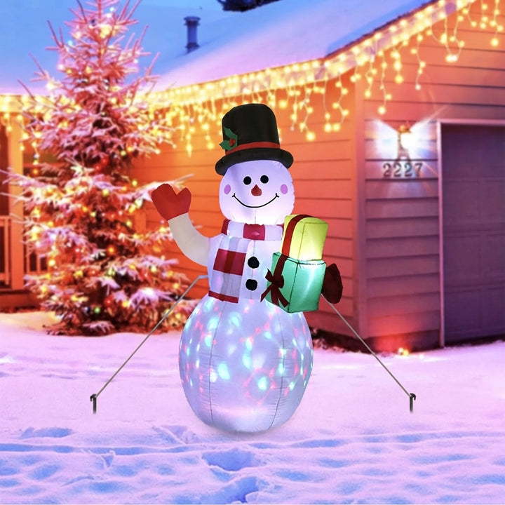 Utomhus Julsnögubbe Ljusdekoration