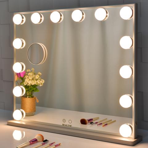 LED Sminkspegel Ljus Justerbar Rem