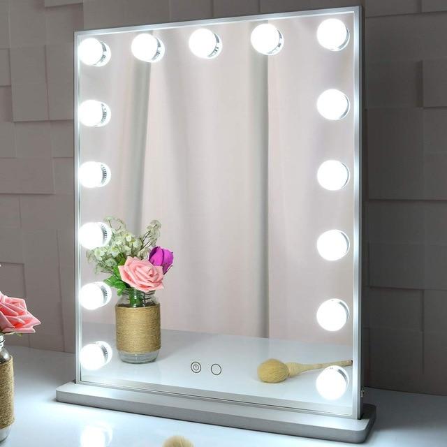 LED Sminkspegel Ljus Justerbar Rem