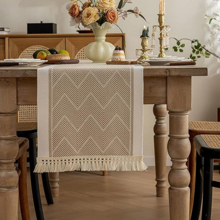 Zigzag Väva Bordslöpare