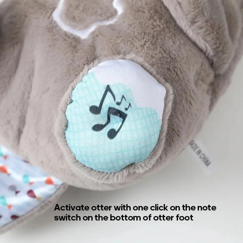 Baby Sleep Otter - Baby Plyschdocka Andande Björn