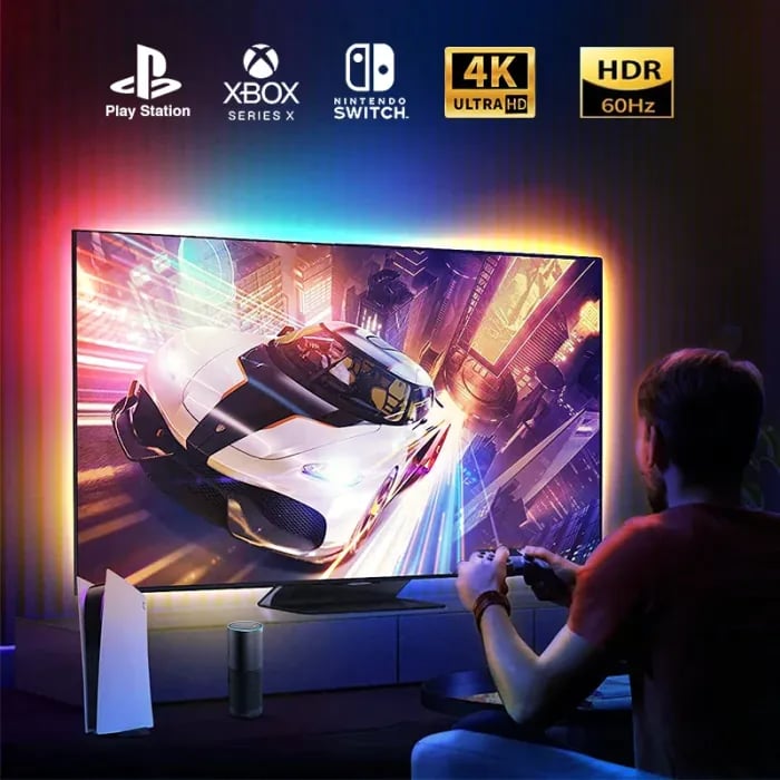 ColorCast – Synkroniserad LED-list för TV-skärmar