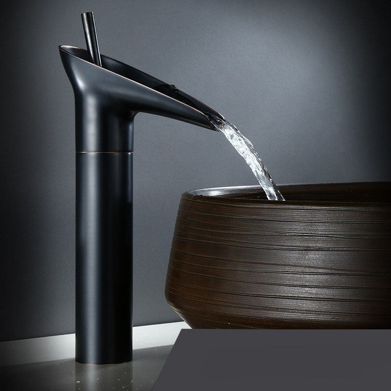 Antik Vattenfall Badrum Handfat Blandare