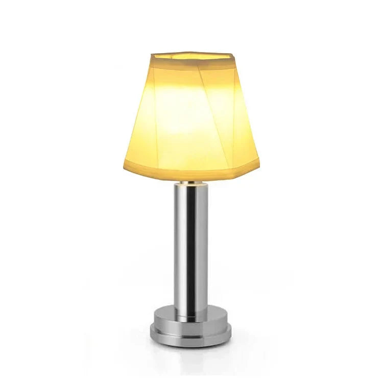 Elegant sladdlös LED Silk Touch bordslampa – modern elegans