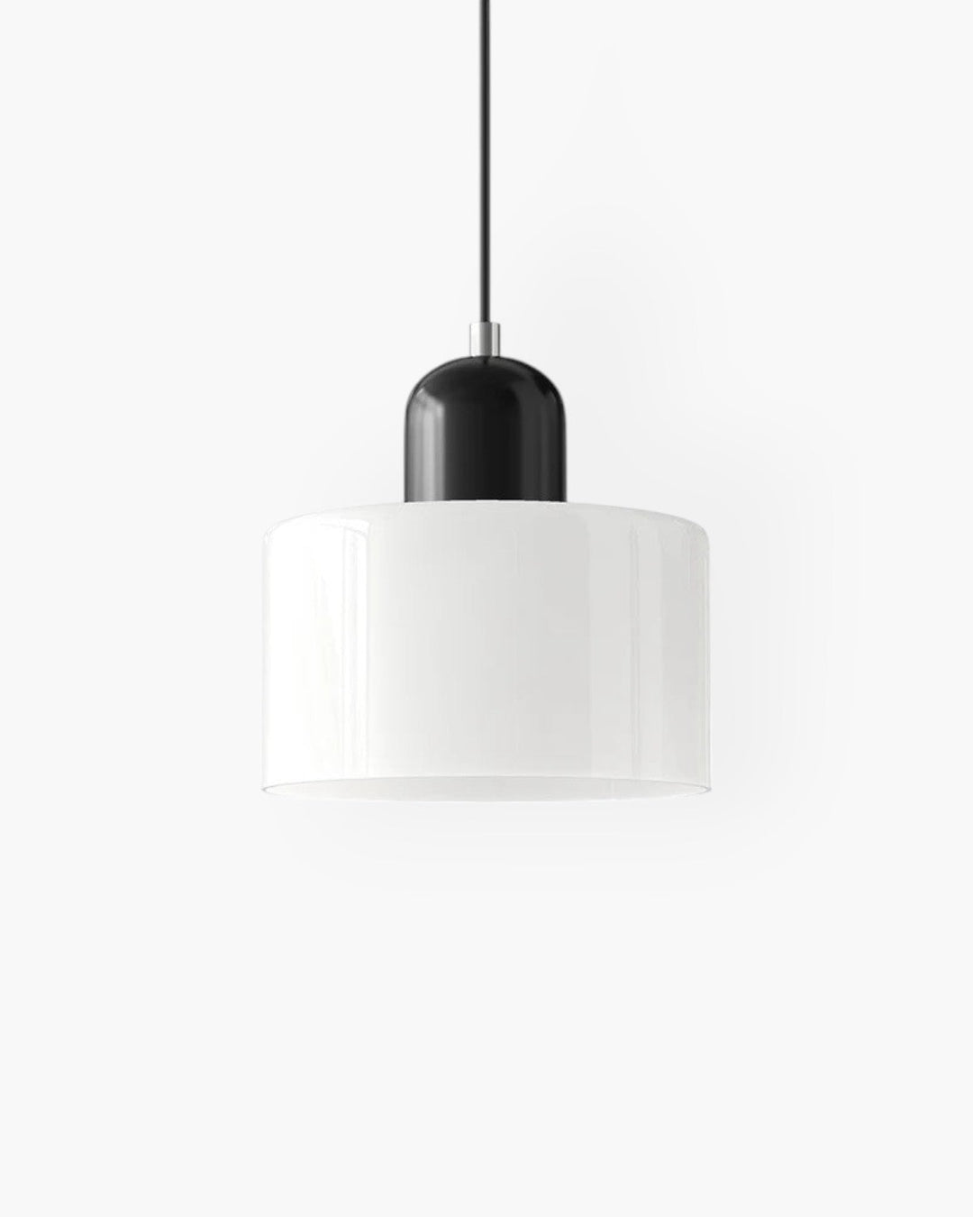 Formiva Pendel Lampa | Retro Modern Glas Skärm | Ambient E26 Belysning | Hårdkopplad Takarmatur