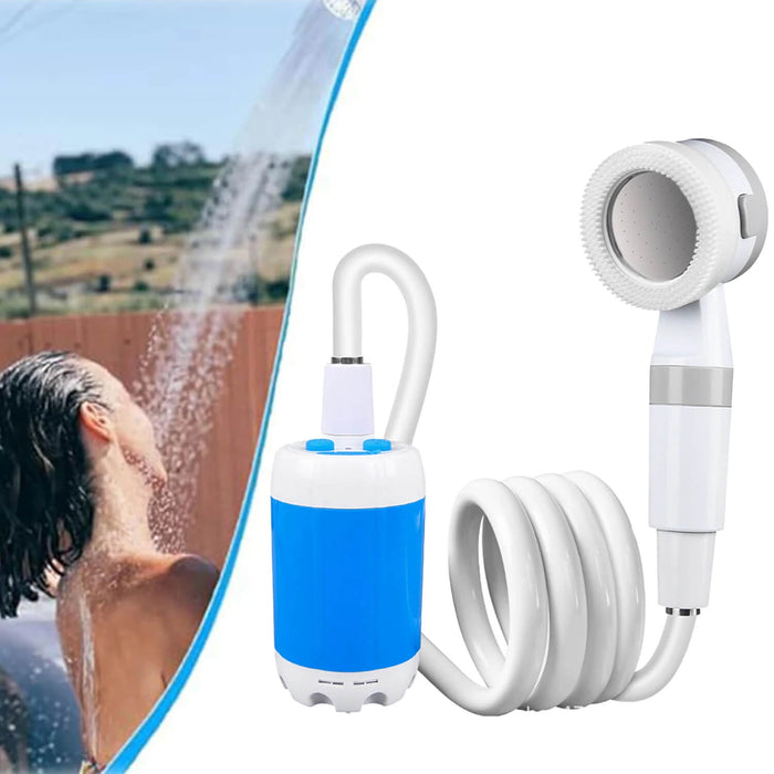 CampFlow - Bärbar Duschenhet med Vattenpump