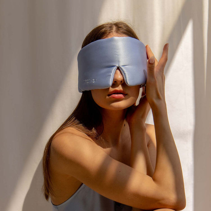 Premium sidensömnmask – Ultramjuk ljusblockerare