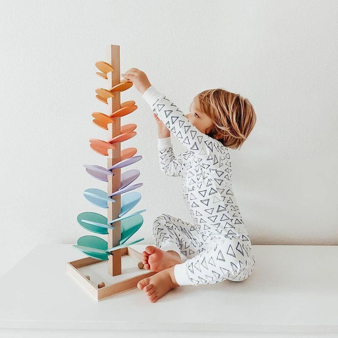 Marble Run Set – Bygg, lär och lek med livfulla spår