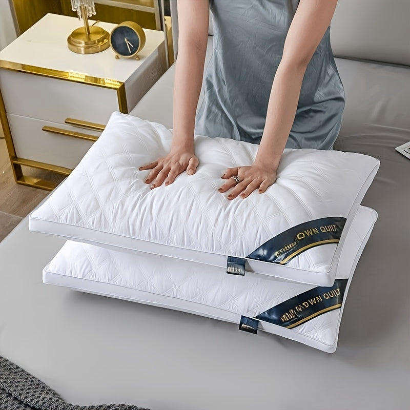 3D Andningsbara Kuddar – Hypoallergeniska och Quiltade Kuddar för Stöd och Komfort