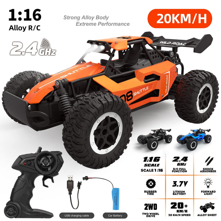 Fjärrstyrd Off-Road Legering Racerbil